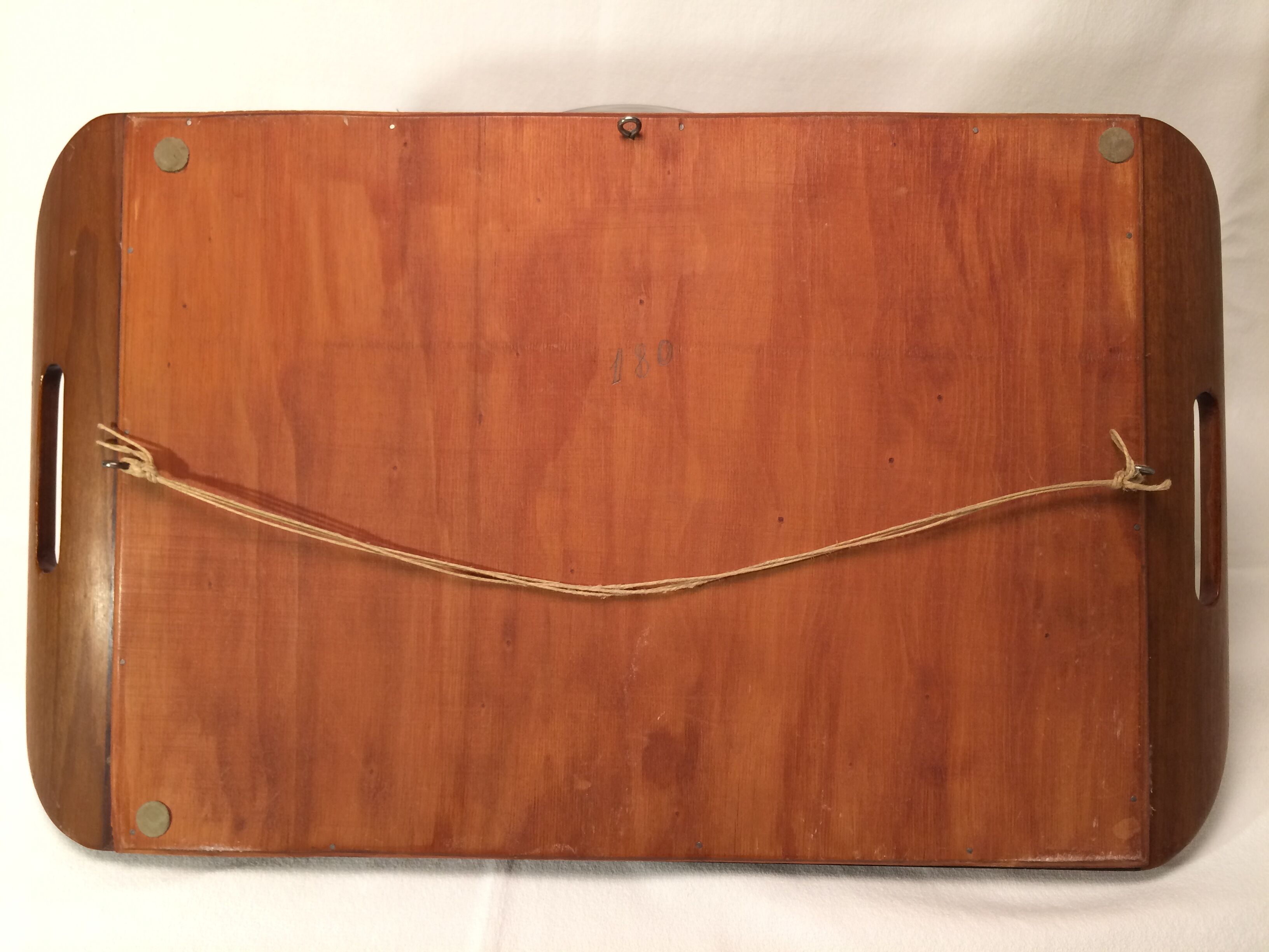 Real butterfly tray, 1940s