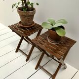 Lot of two side tables