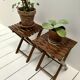 Lot de deux tables d'appoint
