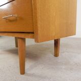 Vintage chest of drawers with 4 drawers, 1960s