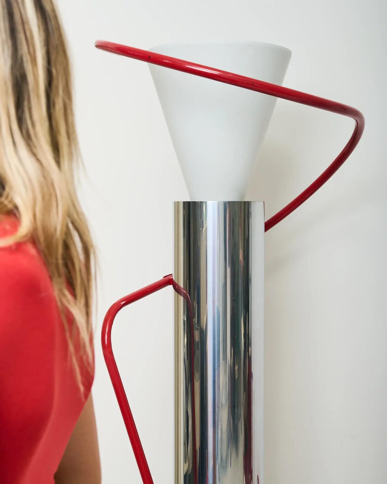 "Luminator" floor lamp, Luciano Baldessari, Luceplan, Italy, 1993