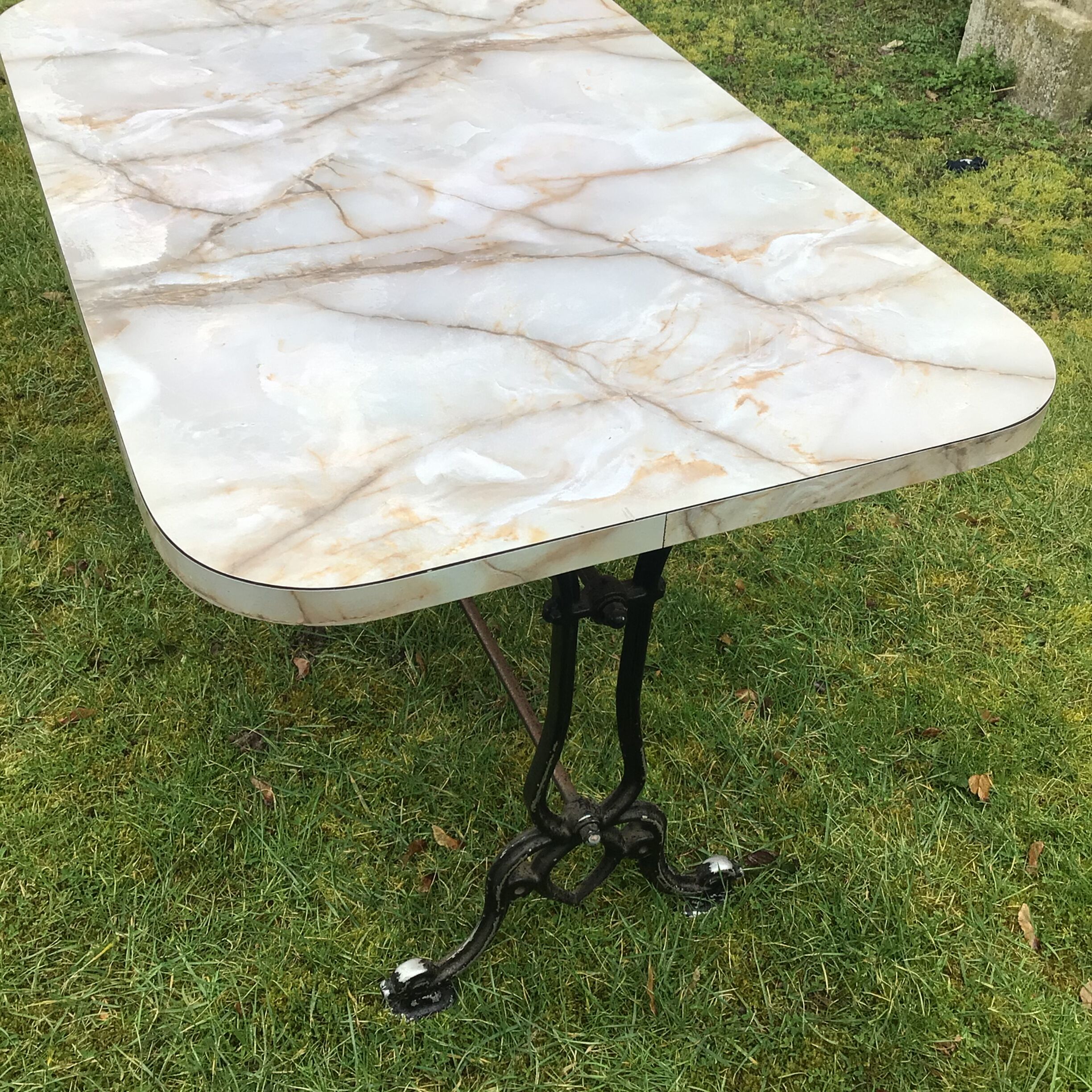 Rectangular bistro table