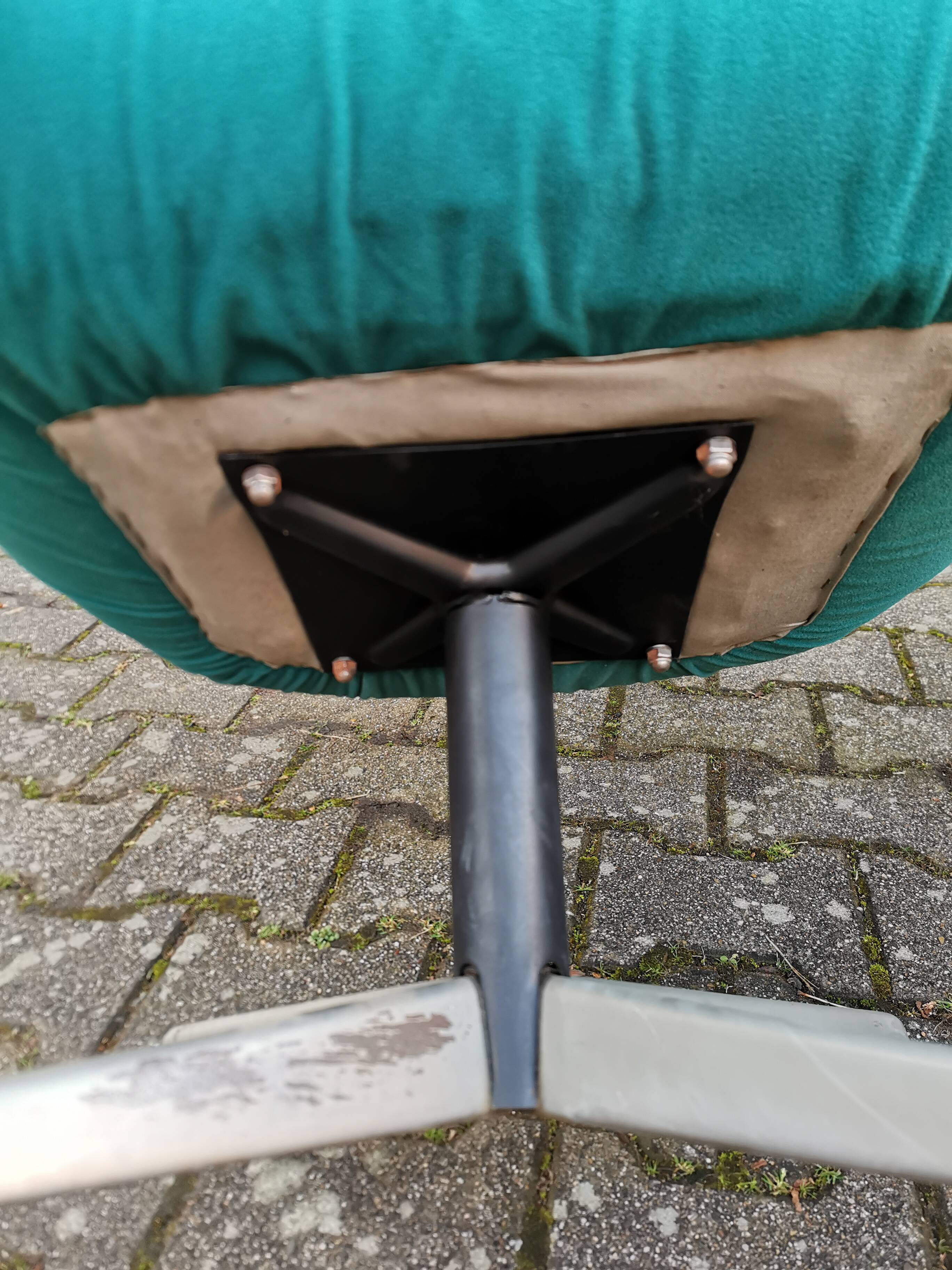 Egg swivel chairs by Carl Eric Klote, Sweden 1960