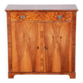 Biedermeier Cabinet in Walnut, Czech, 1840s