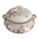 Soup tureen Terre De Fer Gien model Mai around 1900