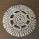 Pair of shell dishes underside 70s