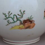 Ancienne Théière Sarreguemines 19ème Chinoiserie