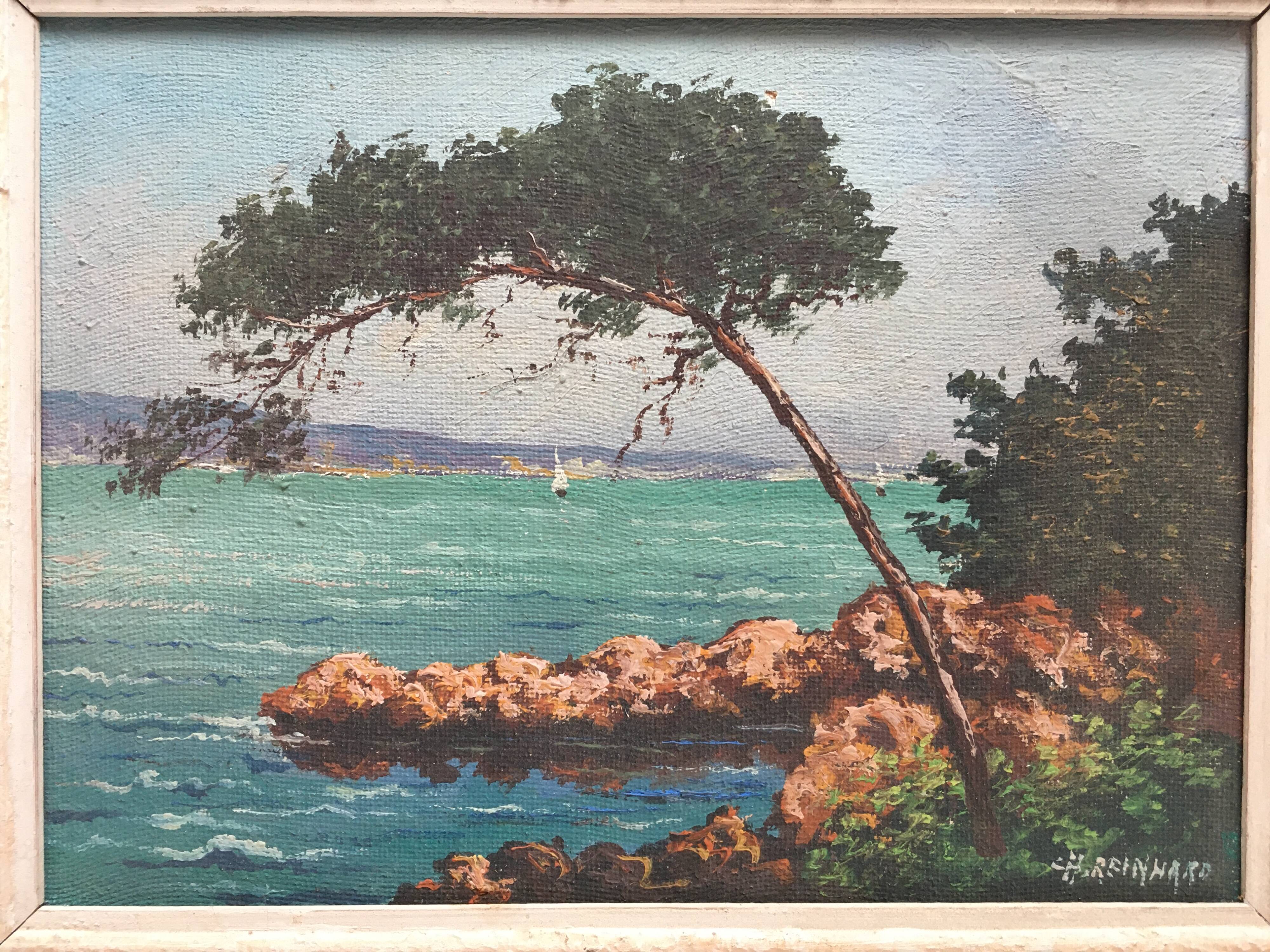 Painting painting Ch. Reinhard