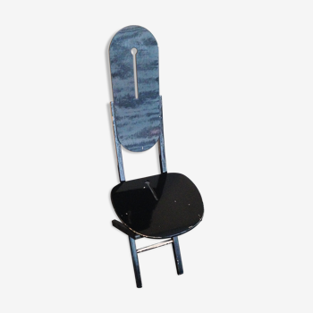 Italian design folding chair 1980