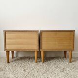 Pair of vintage bedside tables