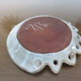 Empty ceramic pocket signed " bird " 60s 70s