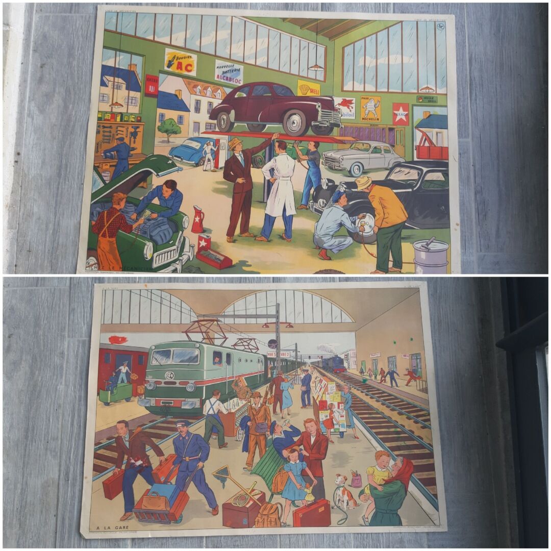 Educational school poster