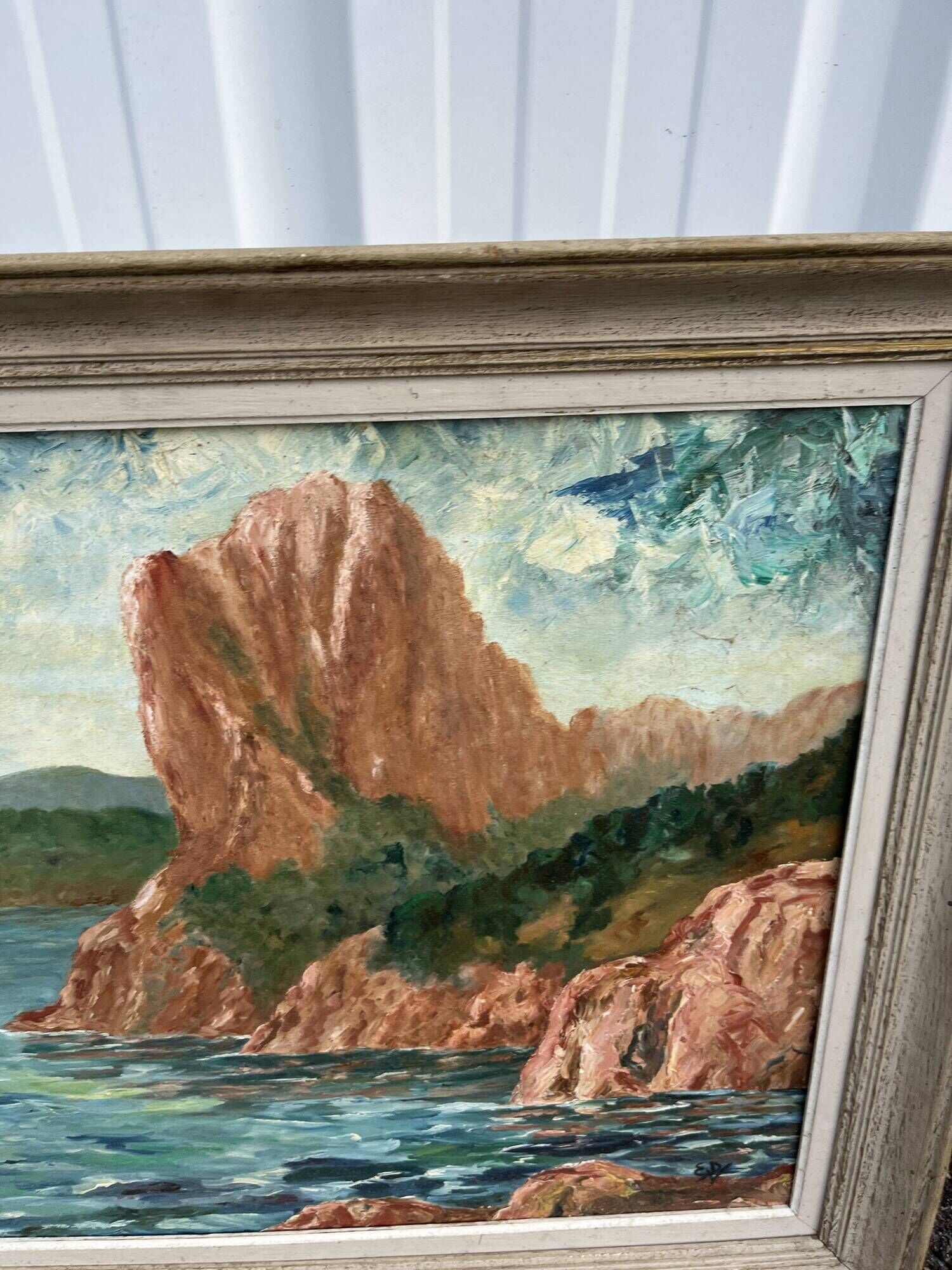 Old Table Oil - Le Cap Roux (Estérel) by Eliette Debru-Viguier -