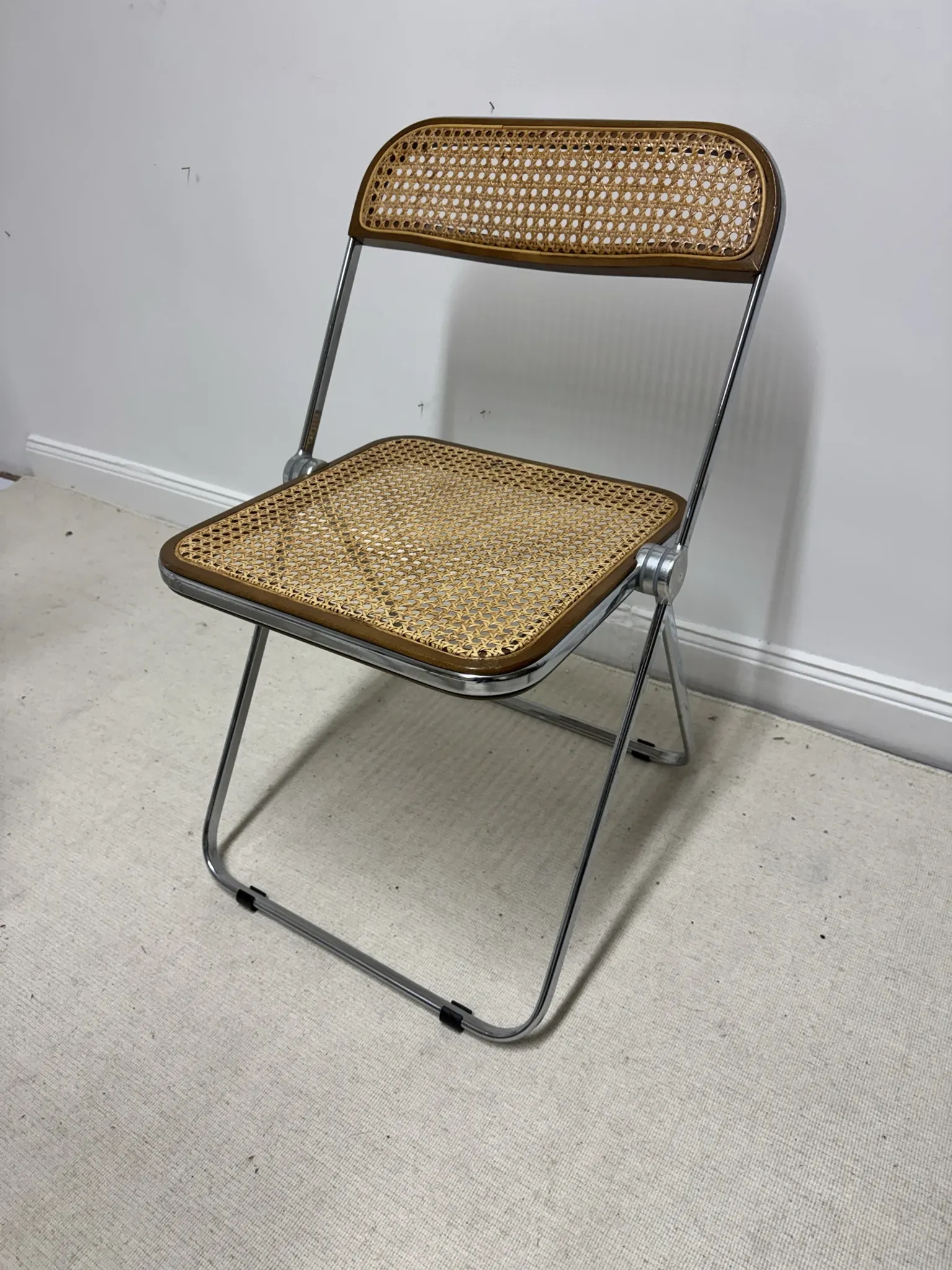 4 chaises Plia par Giancarlo Piretti