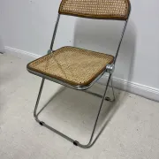 4 chaises Plia par Giancarlo Piretti