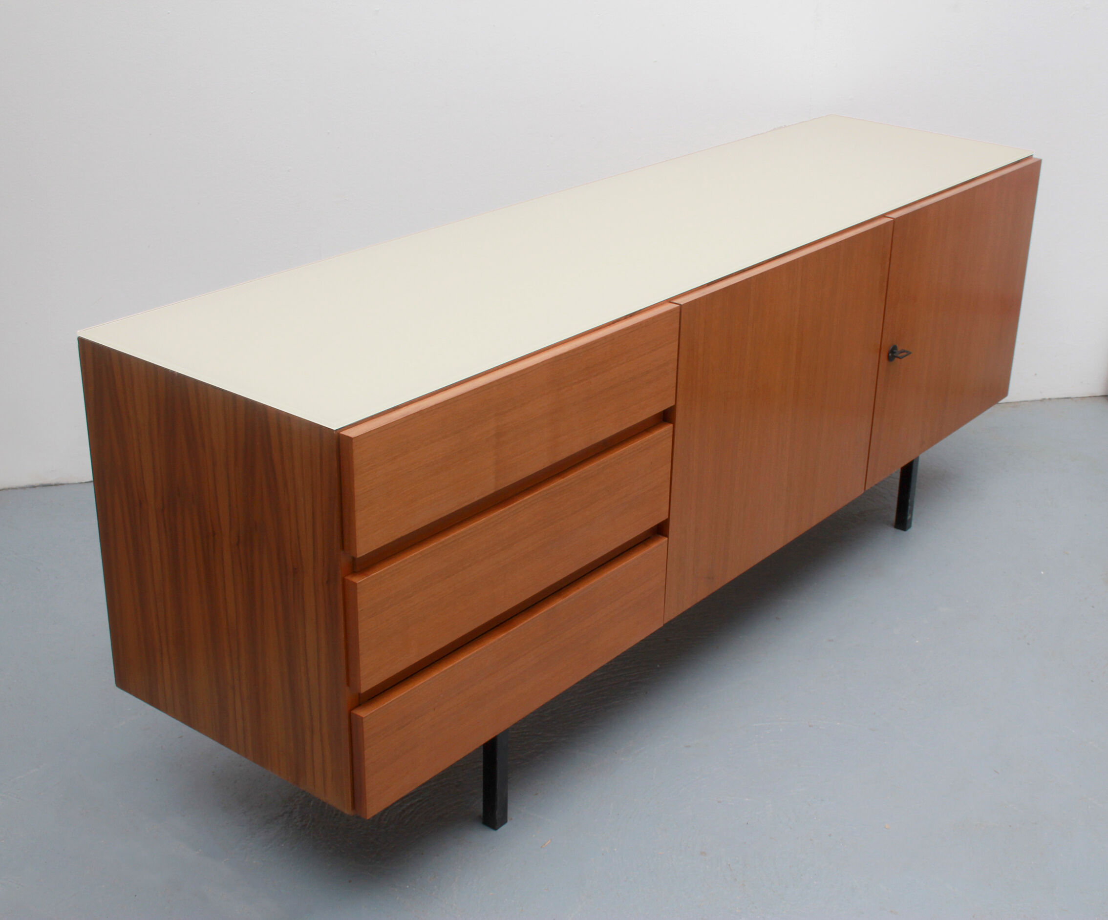 1960s sideboard in teak, 180cm