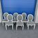 Set of 6 Louis XVI style Medallion chairs