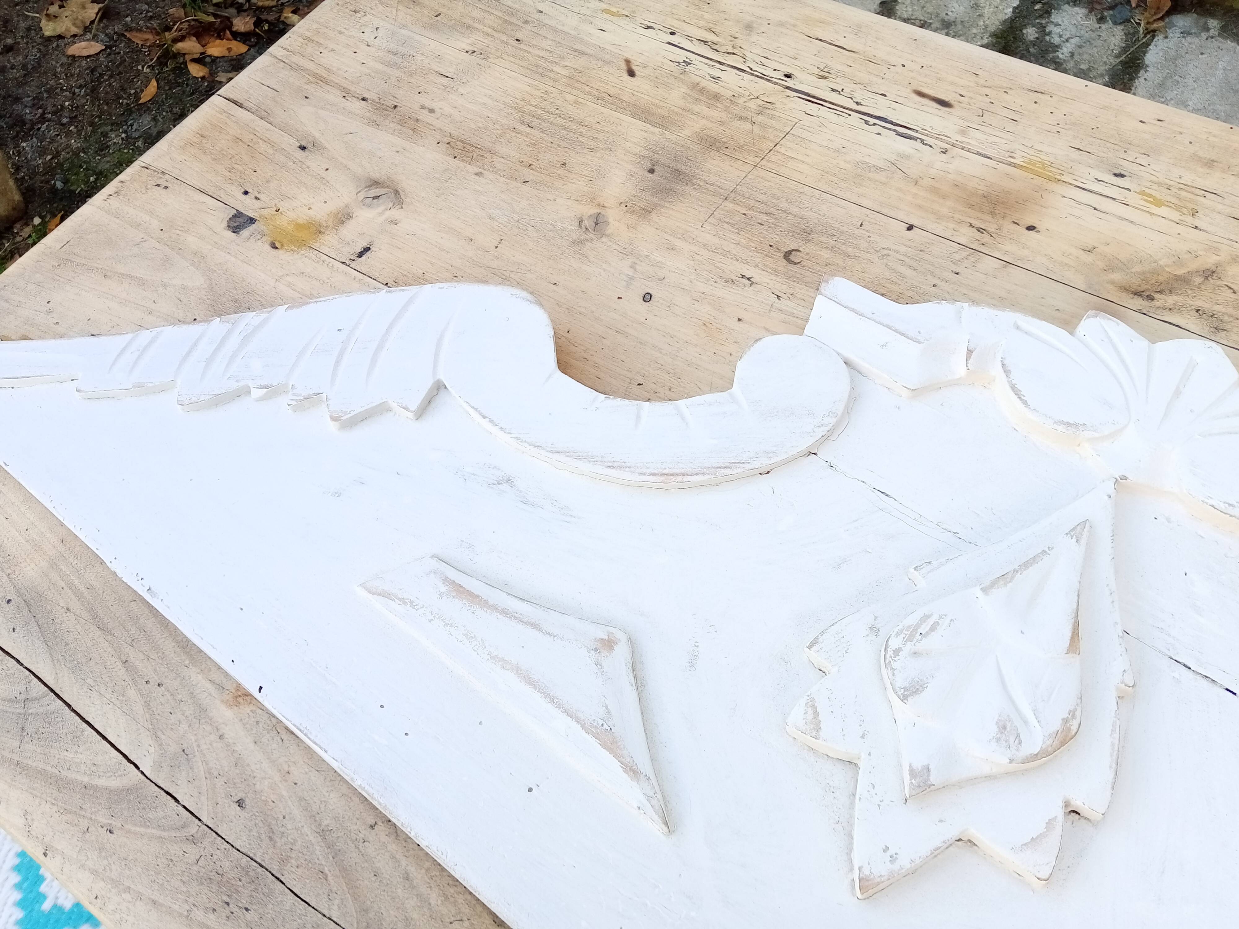 Old patinated cornice