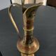 Brass pitcher vase