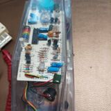 Vintage transparent telephone