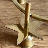 Vintage brass candle holder