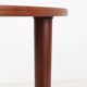 Round Winge Møbler “No. 31” teak coffee table / Mid-century Danish modern design / 1960s
