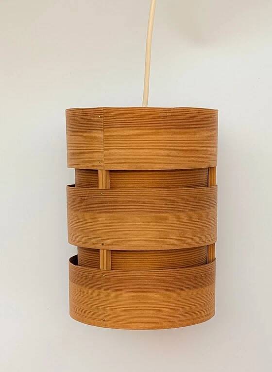Suspension by Hans-Agne Jakobsson in pine veneer for AB Ellysett, Sweden 1960.
