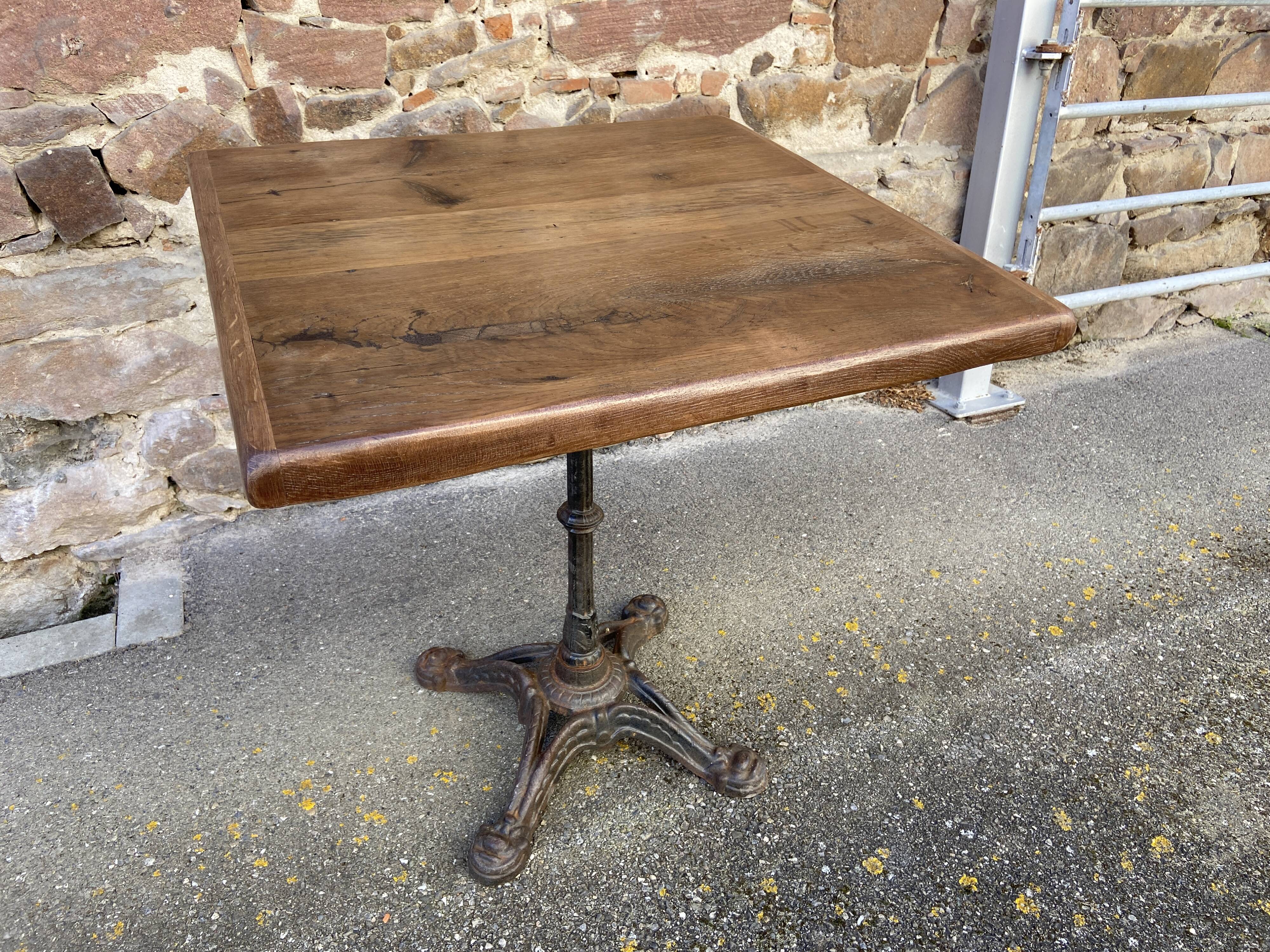 Vintage bistro coffee table