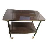 Table roulettes formica. Vintage années 70.