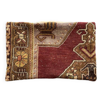 Housse de coussin faite main en tapis persan