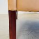 VINTAGE DANISH RETRO SKIPPER 2 PERSON SOFA IN BUTTERMILK LEATHER