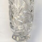 Cut Crystal large vase