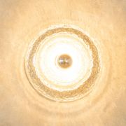 Donut wall and ceiling lamp by J.T. Kalmar for Franken KG