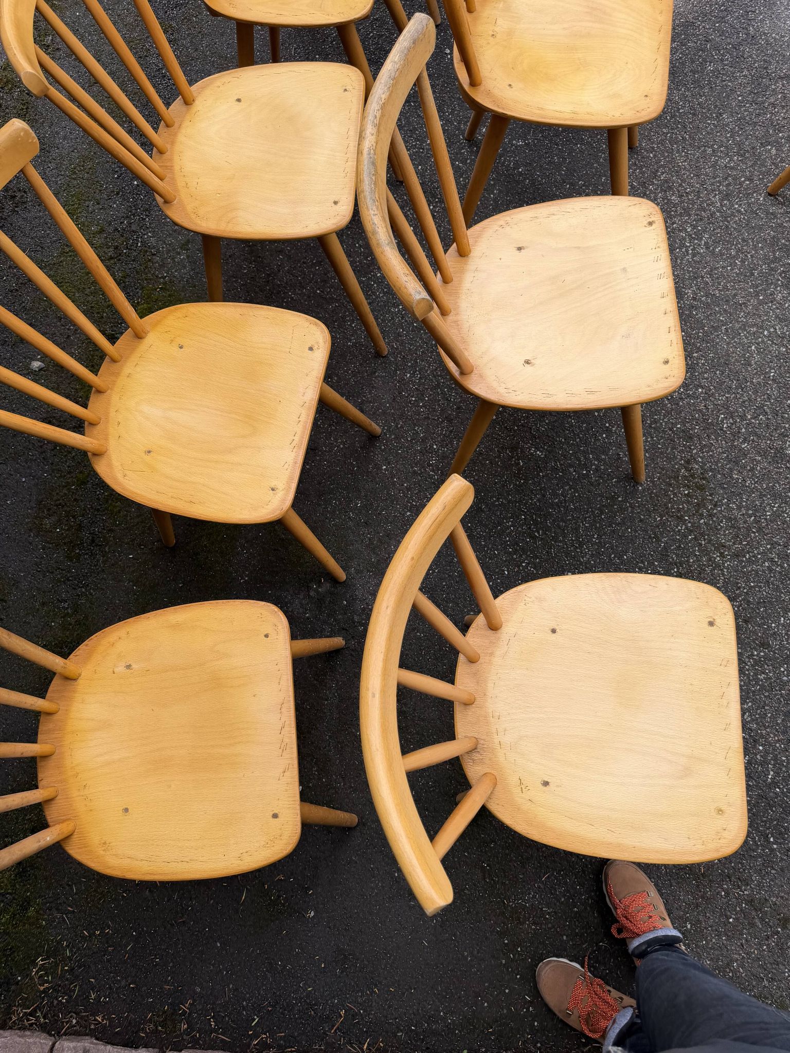 12 chaises bistrot de style scandinave