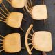 12 chaises bistrot de style scandinave