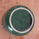 Set of 6 individual colorful vintage ashtrays in earthenware of Saint Clement