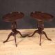 Pair of 20th century English side tables