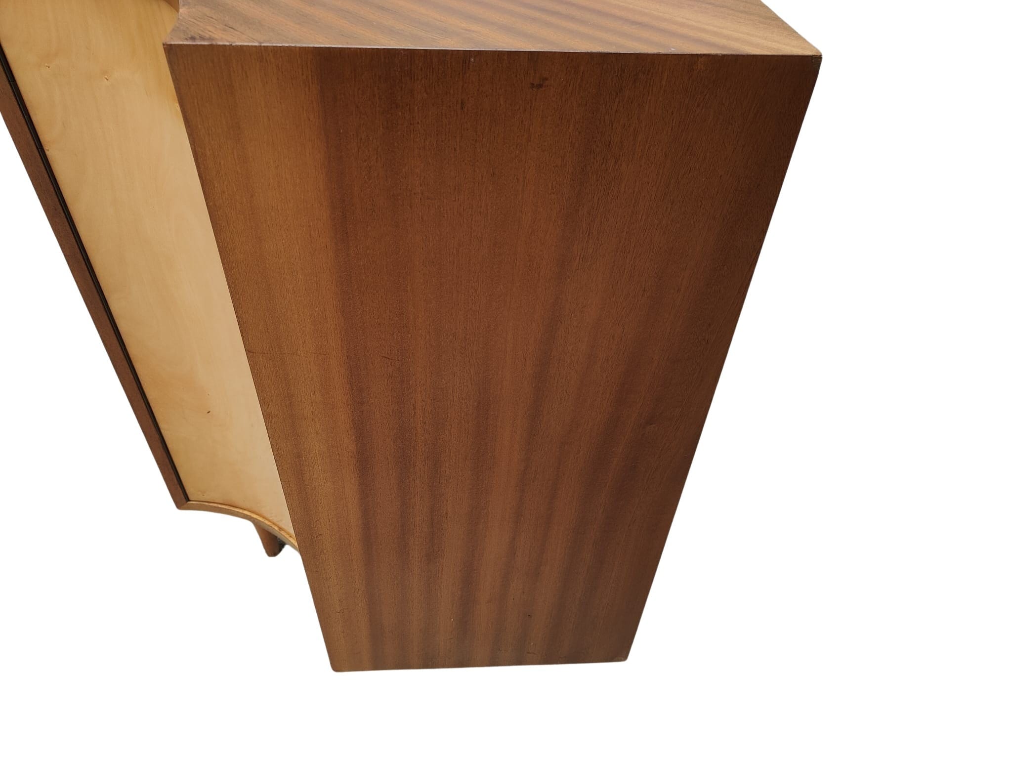 Mid Century corner cabinet