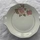 Cake dish patterns roses in art deco porcelain