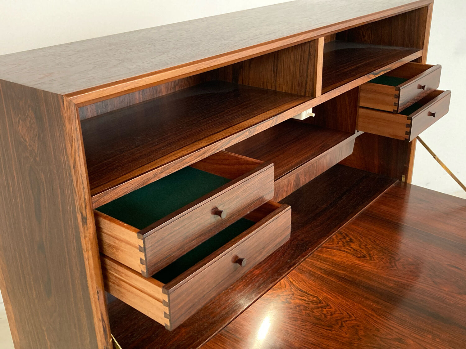 Danish rosewood secretary 1960