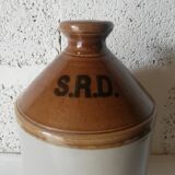 Stoneware jar
