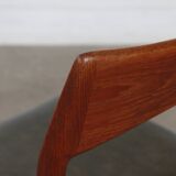 Vintage Teak Stuhl Danish Mid Century Kjærnulf Design 60er