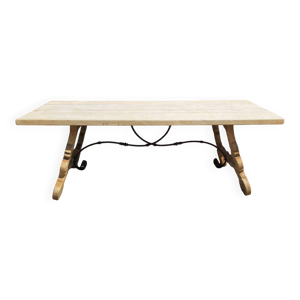 table de ferme en chêne,