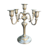 Candlestick 5 branches in silver pewter Louis XV style