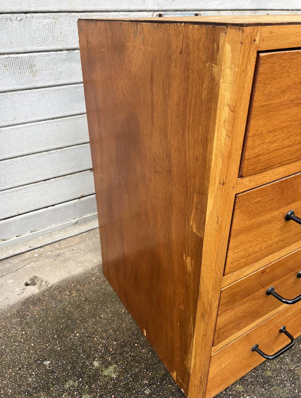 An Old Vintage Workshop Piece with Drawers