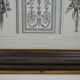 Room framed under glass "architecture and sculpture Louis XVI"