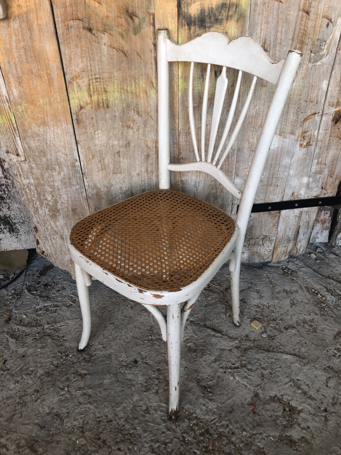 Vintage Fishel bistro chair