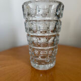 Vase vintage en verre années 1950/60