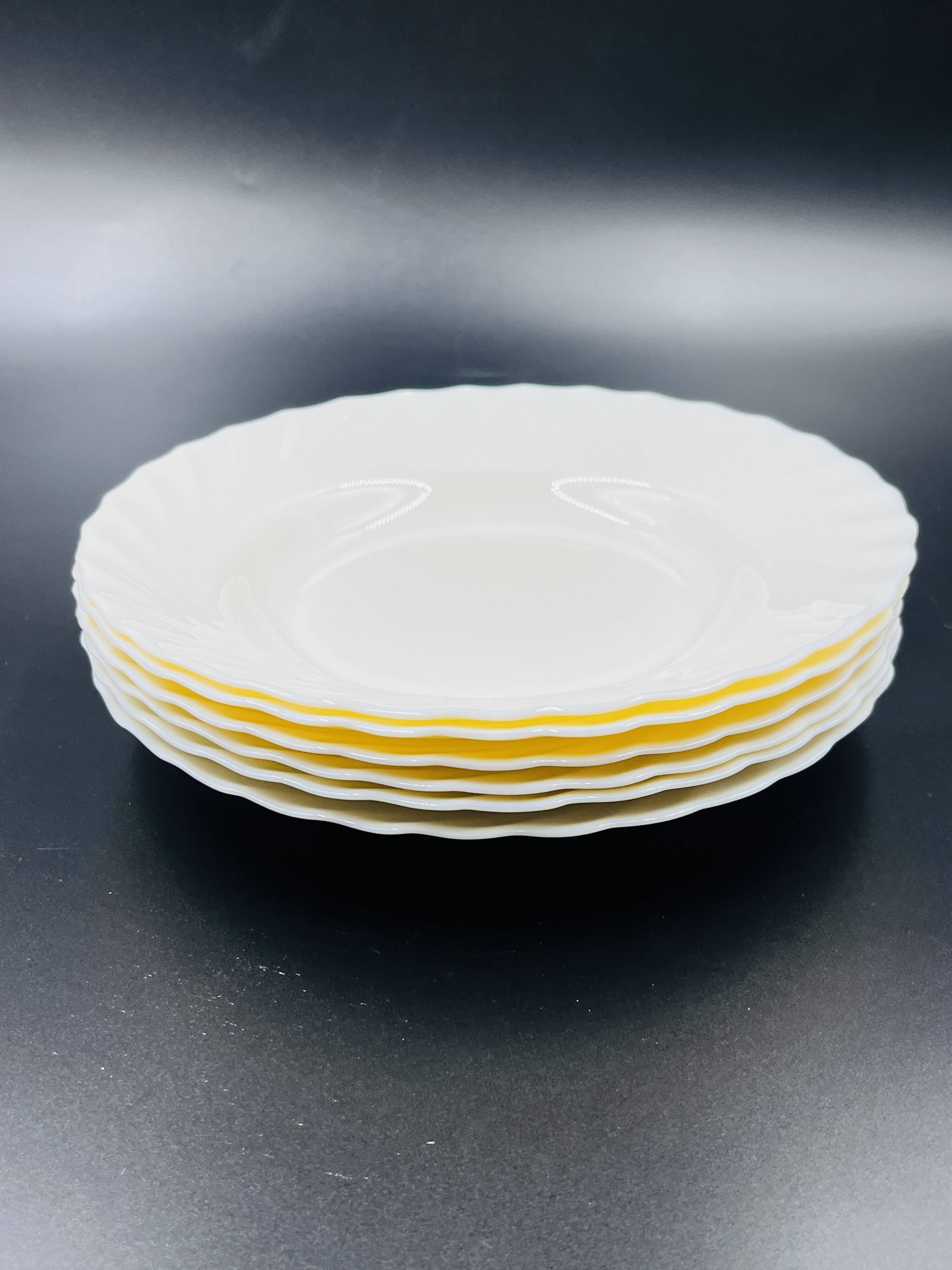 Vintage Arcopal Ivoire Trianon Service Table 18 Pieces