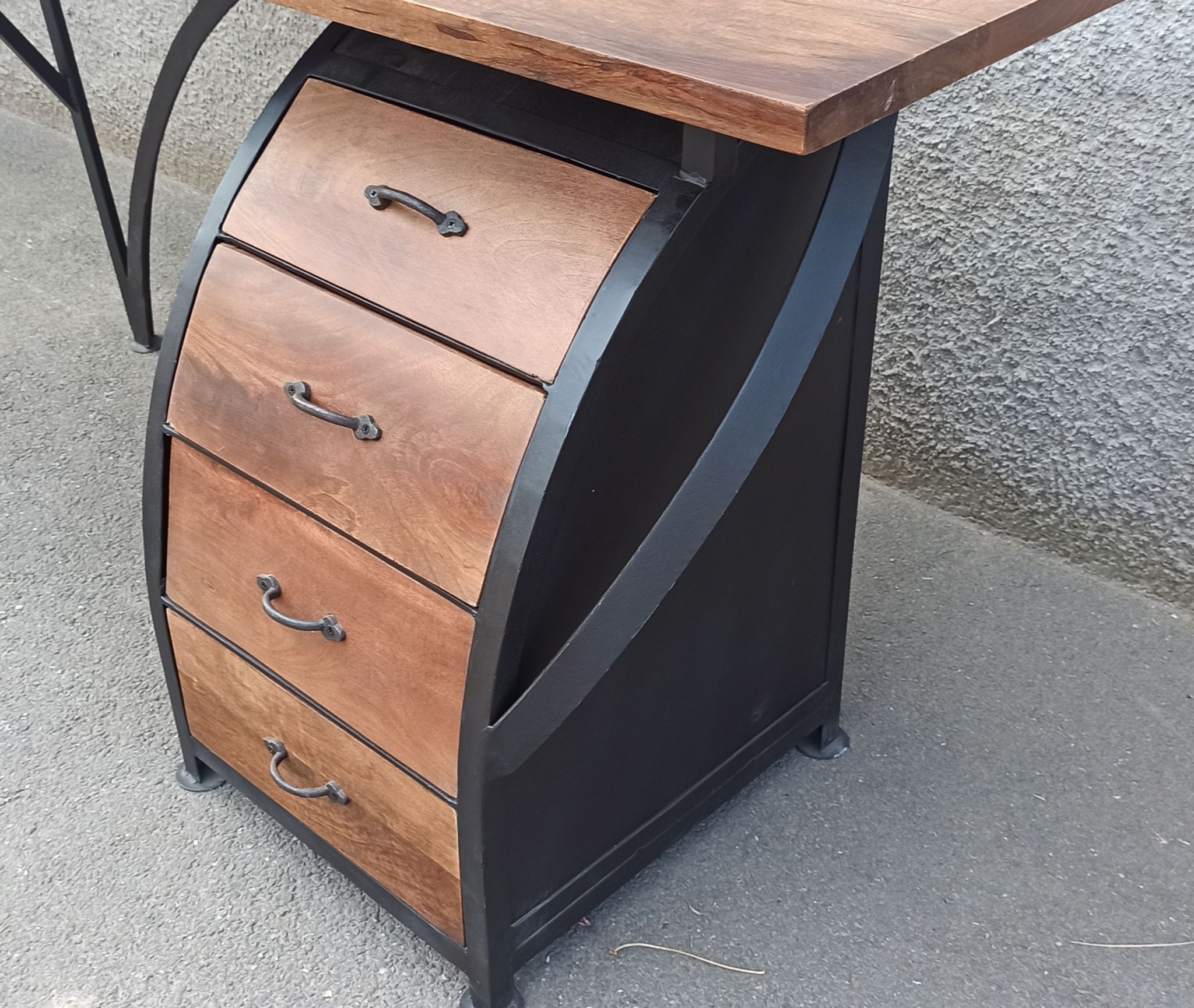 Designer wooden desk